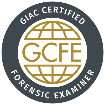 GIAC Certified Forensic Examiner (GCFE)