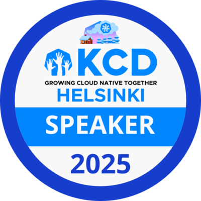 Speaker- KCD Helsinki 2025