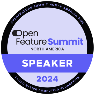 OpenFeature Summit NA 2024 Speaker Badge