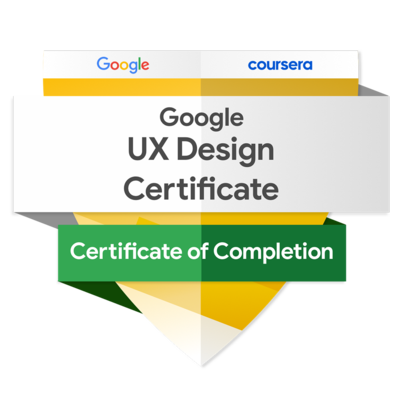 Google UX Design Professional Certificate
