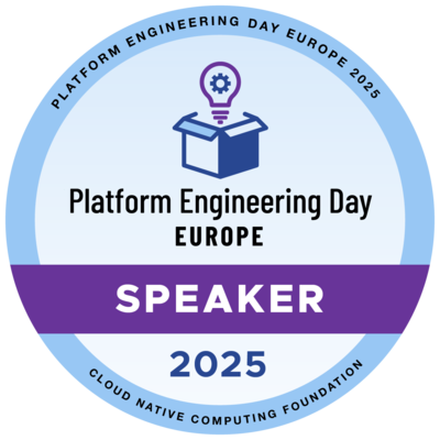 Platform Engineering Day EU 2025 Speaker Badge