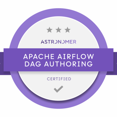 Astronomer Certification DAG Authoring for Apache Airflow 2