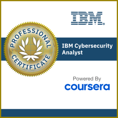 IBM Cybersecurity Analyst Professional Certificate (V2)