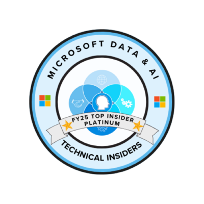 FY25 Top Technical Insider - Platinum