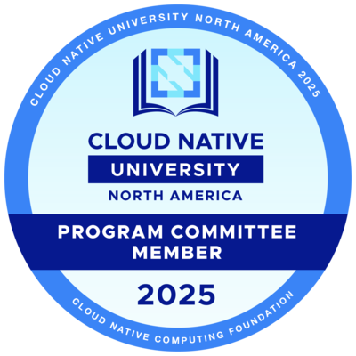 Cloud Native University NA 2025 Program Committee Member Badge