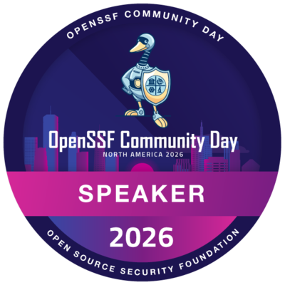 Speaker: OpenSSF Community Day North America 2026