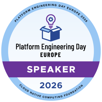 Platform Engineering Day EU 2026 Speaker Badge
