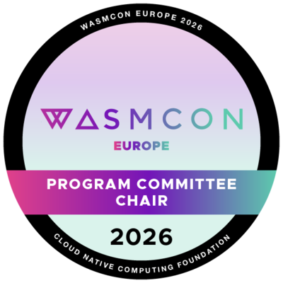 WasmCon EU 2026 Program Committee Chair Badge