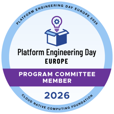 Platform Engineering Day EU 2026 Program Committee Member Badge