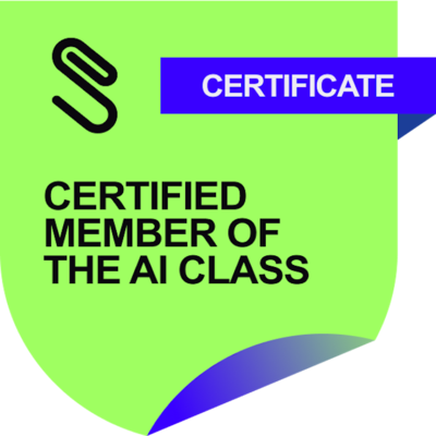 Certified Member of the AI Class