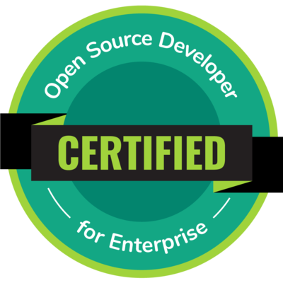 CODE: Certified Open Source Developer for Enterprise