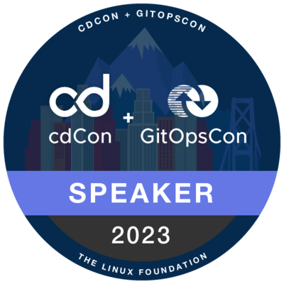 Speaker: cdCon + GitOpsCon 2023