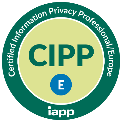 Certified Information Privacy Professional/Europe (CIPP/E)