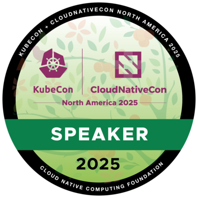 Speaker: KubeCon + CloudNativeCon North America 2025