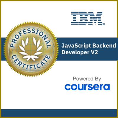 IBM JavaScript Backend Developer Professional Certificate V2